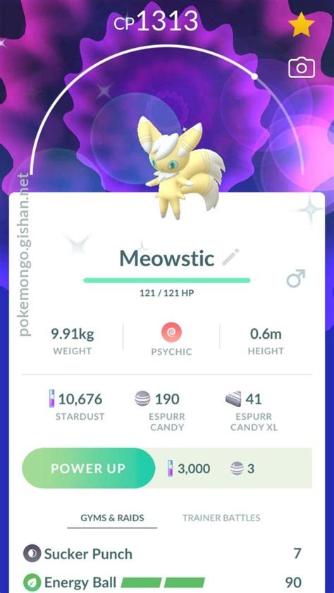 Meowstic (Pokémon GO) .